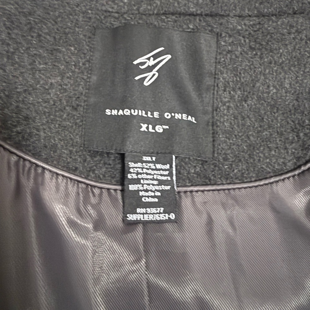 Men's Charcoal Trench Coat